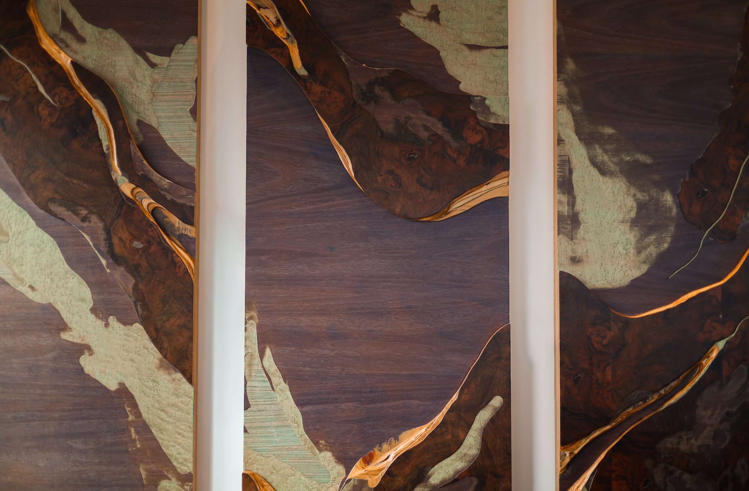 Une oeuvre d'art en bois