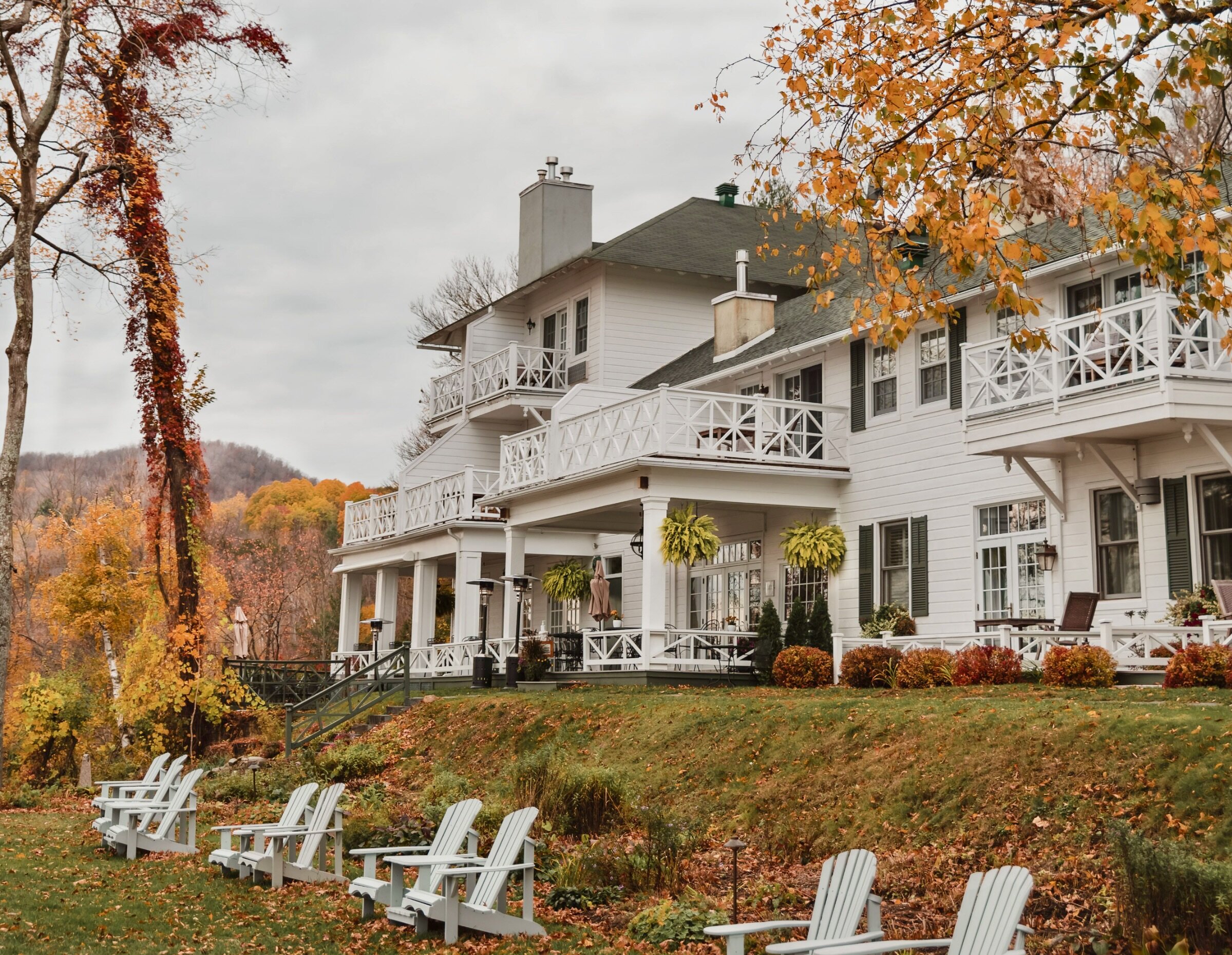 The property in autumn